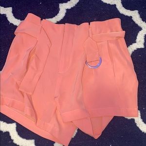 nice peach colored shorts